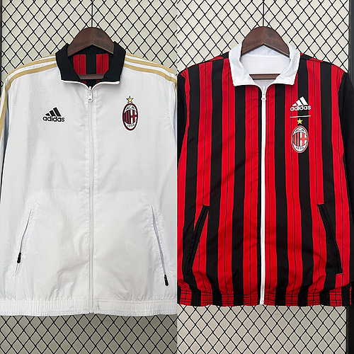 2425 AC Milan Trench Coat Reversible S-3XL